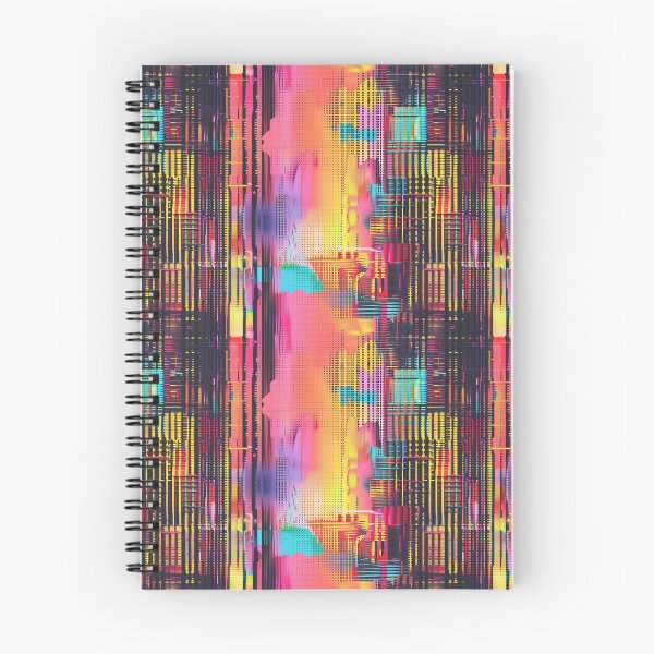 Item preview, Digital Dreamscape: Neon Glitch City designed and sold by Chreggie.