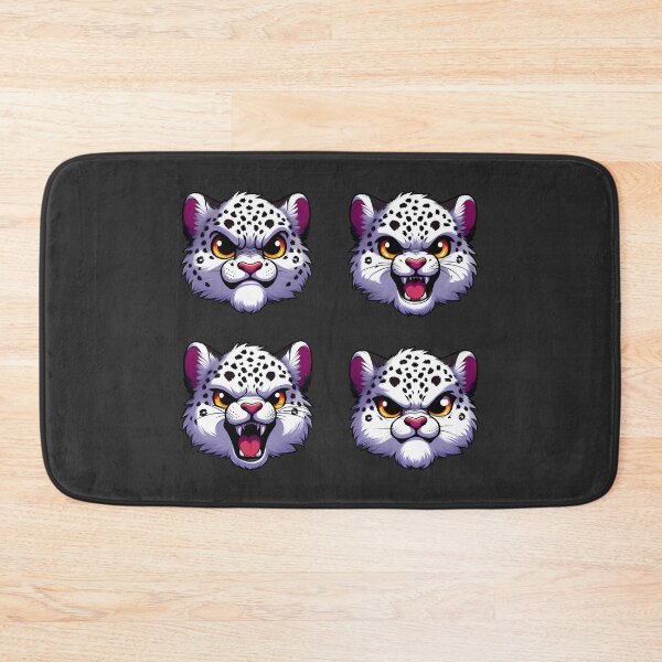 Item preview, Perfect Cute and Angry Snow Leopards designed and sold by Irbisinthebox.