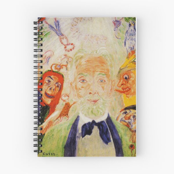 Item preview, James Ensor, 1860-1949 Belgium | Eccentric Elegance, Skeletons in Society, Dreams in Color, Surreal Spectacle  designed and sold by Bob-Studio.