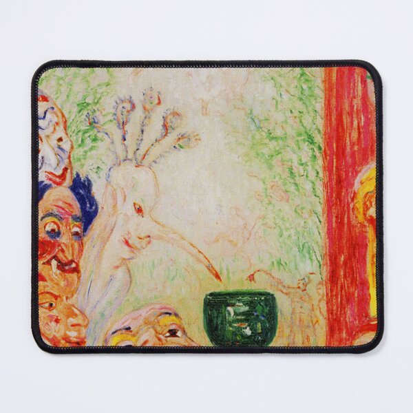 Item preview, James Ensor, 1860-1949 Belgium | Eccentric Elegance, Skeletons in Society, Dreams in Color, Surreal Spectacle designed and sold by Bob-Studio.