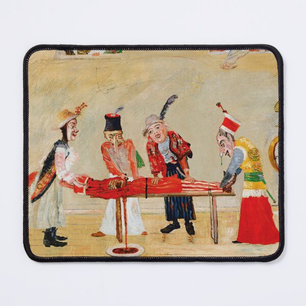 Item preview, James Ensor, 1860-1949 Belgium | Eccentric Elegance, Skeletons in Society, Dreams in Color, Surreal Spectacle  designed and sold by Bob-Studio.