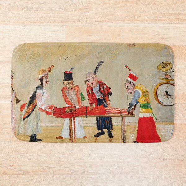 Item preview, James Ensor, 1860-1949 Belgium | Eccentric Elegance, Skeletons in Society, Dreams in Color, Surreal Spectacle  designed and sold by Bob-Studio.