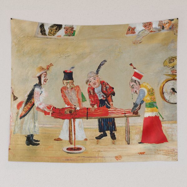 Item preview, James Ensor, 1860-1949 Belgium | Eccentric Elegance, Skeletons in Society, Dreams in Color, Surreal Spectacle  designed and sold by Bob-Studio.