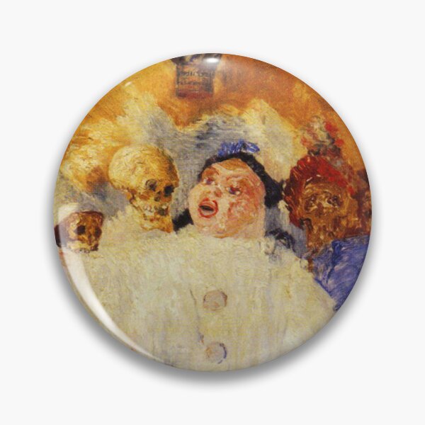 Item preview, James Ensor, 1860-1949 Belgium | Eccentric Elegance, Skeletons in Society, Dreams in Color, Surreal Spectacle  designed and sold by Bob-Studio.