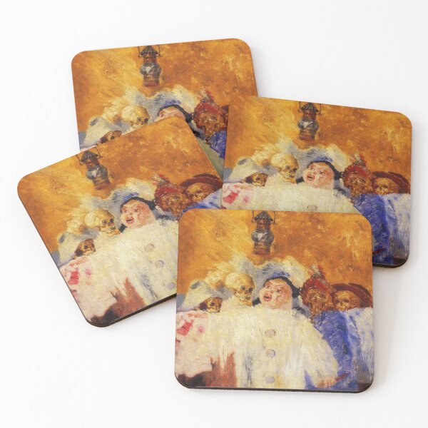 Item preview, James Ensor, 1860-1949 Belgium | Eccentric Elegance, Skeletons in Society, Dreams in Color, Surreal Spectacle  designed and sold by Bob-Studio.