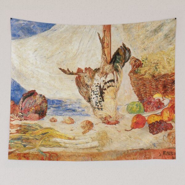 Item preview, James Ensor, 1860-1949 Belgium | Eccentric Elegance, Skeletons in Society, Dreams in Color, Surreal Spectacle  designed and sold by Bob-Studio.