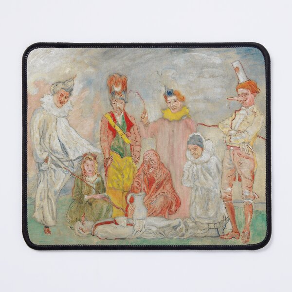 Item preview, James Ensor, 1860-1949 Belgium | Eccentric Elegance, Skeletons in Society, Dreams in Color, Surreal Spectacle  designed and sold by Bob-Studio.