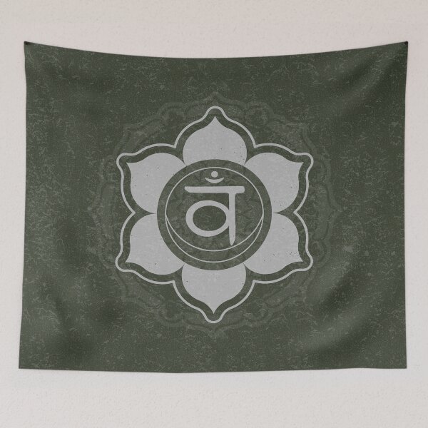 Item preview, Sacral Chakra Mandala - Pine + Fog designed and sold by Irene Estelle.