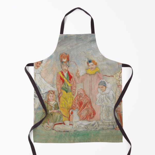 Item preview, James Ensor, 1860-1949 Belgium | Eccentric Elegance, Skeletons in Society, Dreams in Color, Surreal Spectacle  designed and sold by Bob-Studio.