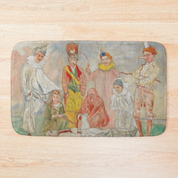 Item preview, James Ensor, 1860-1949 Belgium | Eccentric Elegance, Skeletons in Society, Dreams in Color, Surreal Spectacle  designed and sold by Bob-Studio.