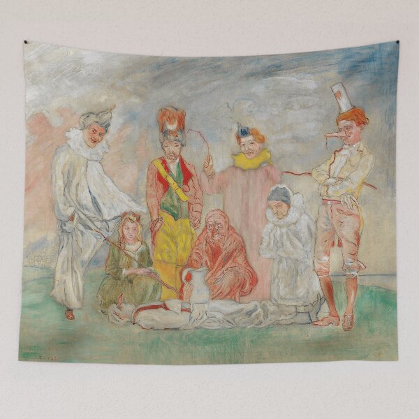 Item preview, James Ensor, 1860-1949 Belgium | Eccentric Elegance, Skeletons in Society, Dreams in Color, Surreal Spectacle  designed and sold by Bob-Studio.