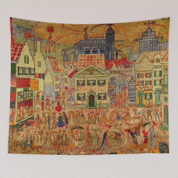 Item preview, James Ensor, 1860-1949 Belgium | Eccentric Elegance, Skeletons in Society, Dreams in Color, Surreal Spectacle  designed and sold by Bob-Studio.