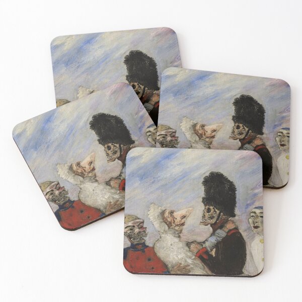Item preview, James Ensor, 1860-1949 Belgium | Eccentric Elegance, Skeletons in Society, Dreams in Color, Surreal Spectacle  designed and sold by Bob-Studio.