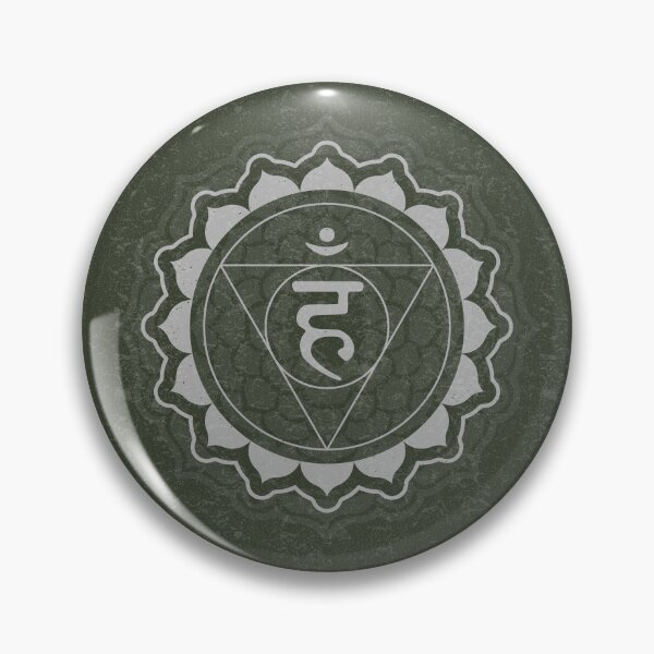Item preview, Throat Chakra Mandala - Pine + Fog designed and sold by Irene Estelle.
