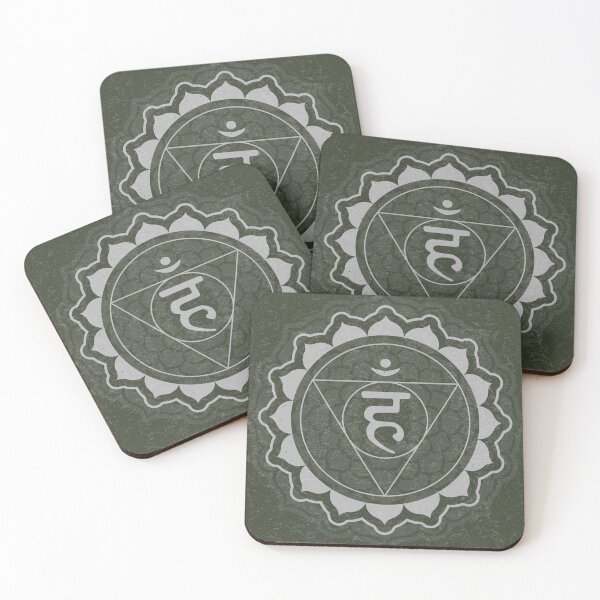 Item preview, Throat Chakra Mandala - Pine + Fog designed and sold by Irene Estelle.