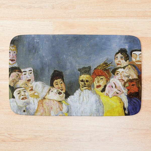 Item preview, James Ensor, 1860-1949 Belgium | Eccentric Elegance, Skeletons in Society, Dreams in Color, Surreal Spectacle  designed and sold by Bob-Studio.