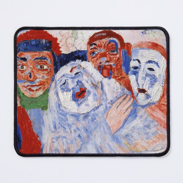 Item preview, James Ensor, 1860-1949 Belgium | Eccentric Elegance, Skeletons in Society, Dreams in Color, Surreal Spectacle  designed and sold by Bob-Studio.