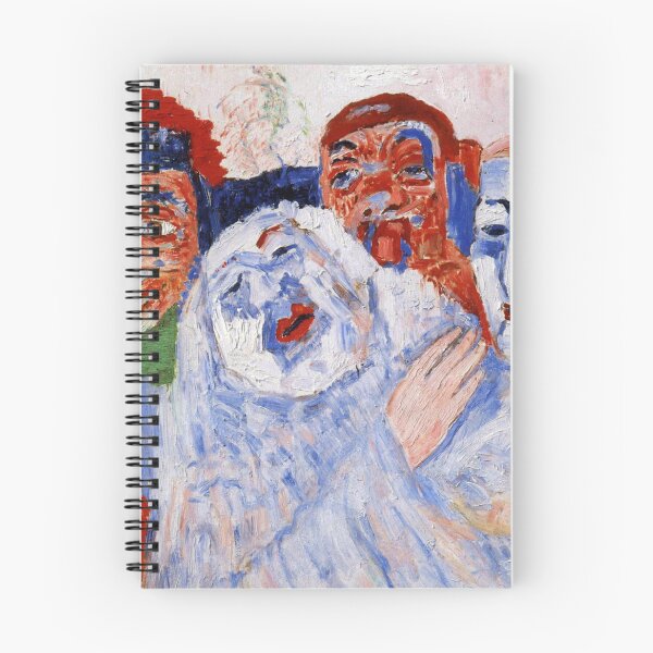 Item preview, James Ensor, 1860-1949 Belgium | Eccentric Elegance, Skeletons in Society, Dreams in Color, Surreal Spectacle designed and sold by Bob-Studio.