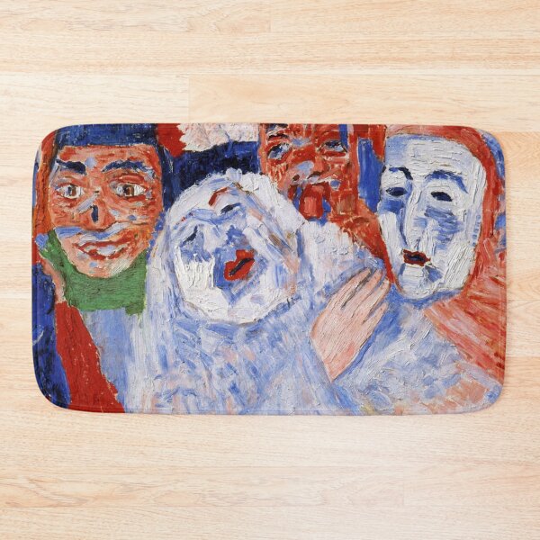 Item preview, James Ensor, 1860-1949 Belgium | Eccentric Elegance, Skeletons in Society, Dreams in Color, Surreal Spectacle  designed and sold by Bob-Studio.