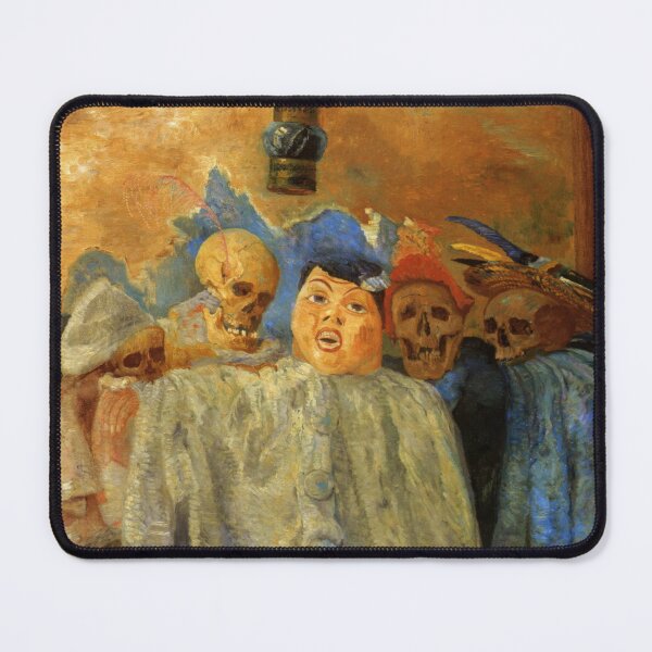Item preview, James Ensor, 1860-1949 Belgium | Eccentric Elegance, Skeletons in Society, Dreams in Color, Surreal Spectacle  designed and sold by Bob-Studio.