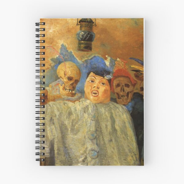 Item preview, James Ensor, 1860-1949 Belgium | Eccentric Elegance, Skeletons in Society, Dreams in Color, Surreal Spectacle  designed and sold by Bob-Studio.