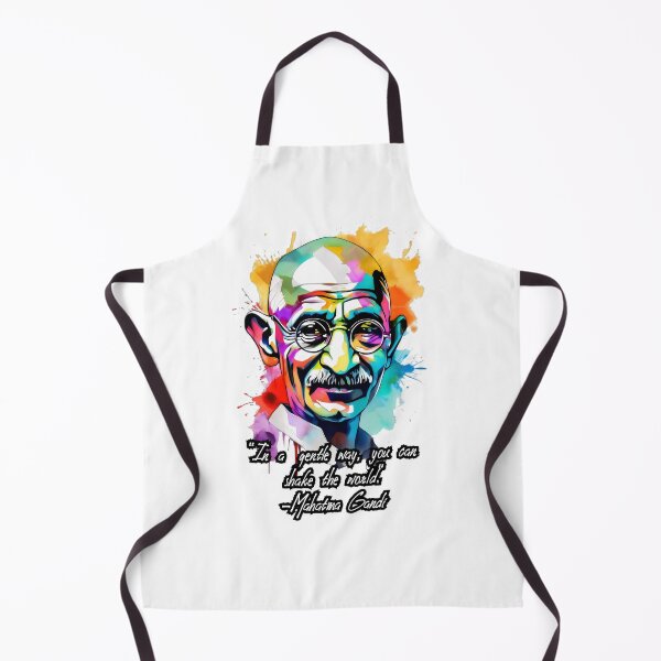 Item preview, Shaking the World: Abstract Gandhi Portrait designed and sold by MillennialVibe.