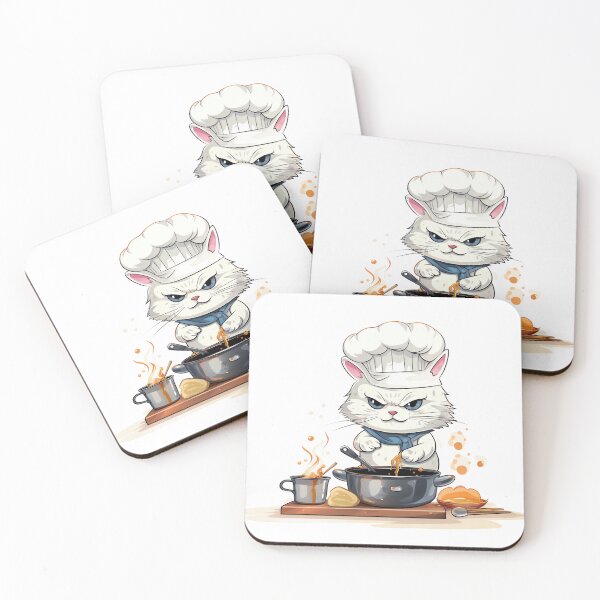 Item preview, evil cat cooking  designed and sold by GeauxTigs225.