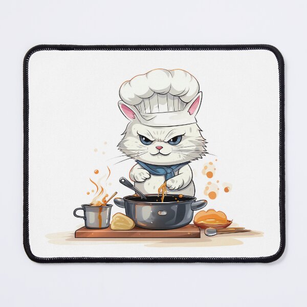 Item preview, evil cat cooking  designed and sold by GeauxTigs225.