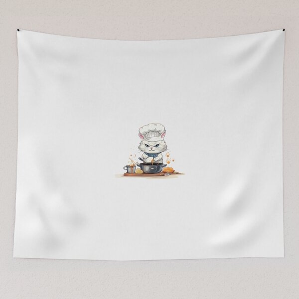 Item preview, evil cat cooking  designed and sold by GeauxTigs225.