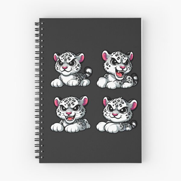 Item preview, Perfect Cute and Angry Snow Leopards designed and sold by Irbisinthebox.