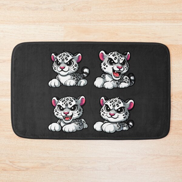 Item preview, Perfect Cute and Angry Snow Leopards designed and sold by Irbisinthebox.