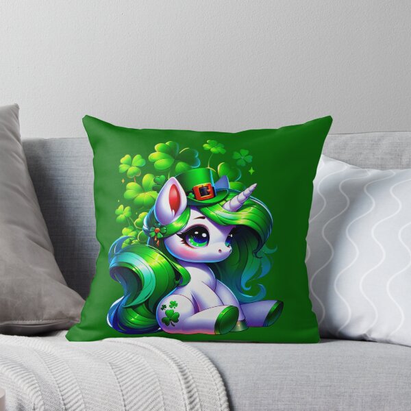 Item preview, St Patricks Day Irish Unicorn Girls Kids Toddler Lepricorn designed and sold by nicksvp.