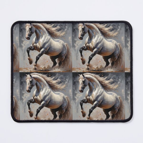 Item preview, White Horse Oil Painted designed and sold by Burkae.
