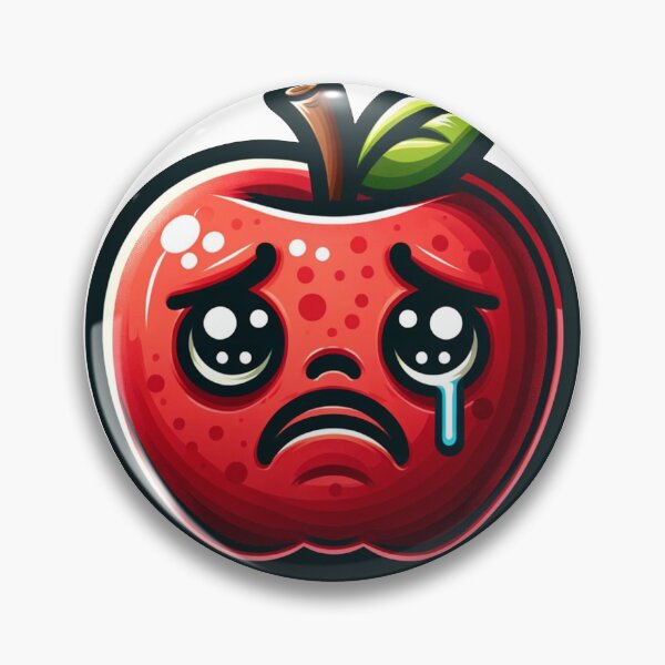 Item preview, sad apple designed and sold by FerdiEverywhere.