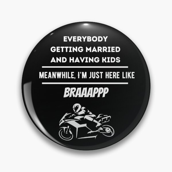 Item preview, I'm Just Here Like Brap Funny Motorcycle Rider designed and sold by Dailey-FS.