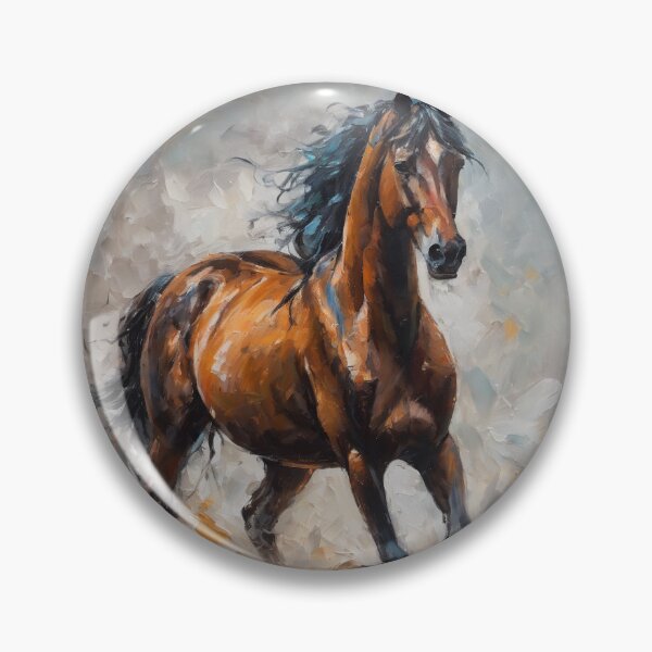 Item preview, Oil Painted Horse designed and sold by Burkae.