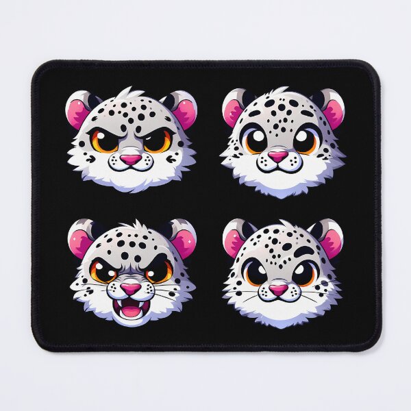 Item preview, Perfect Cute and Angry Snow Leopards designed and sold by Irbisinthebox.