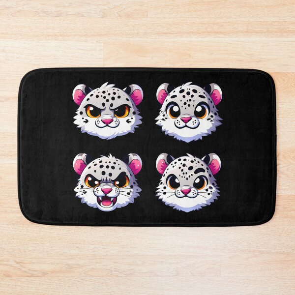 Item preview, Perfect Cute and Angry Snow Leopards designed and sold by Irbisinthebox.