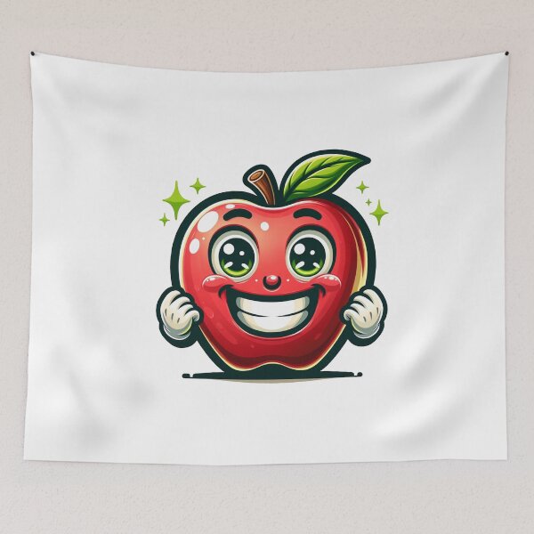 Item preview, happy apple designed and sold by FerdiEverywhere.