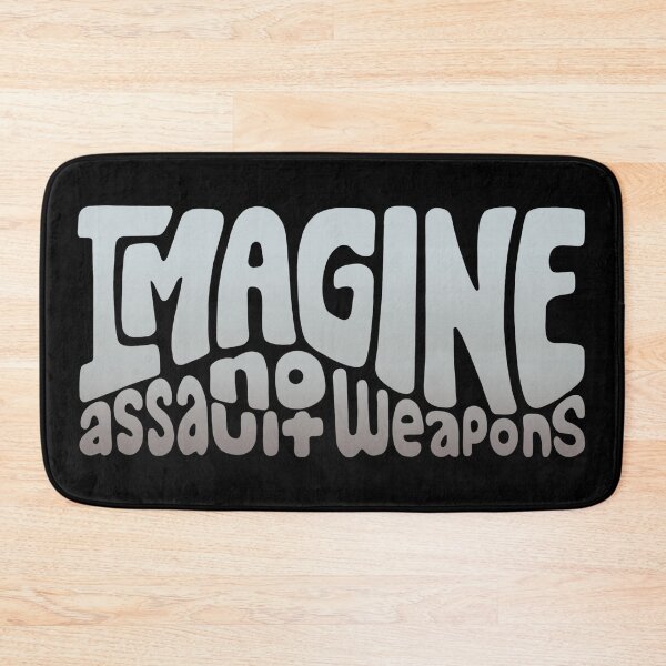 Item preview, Imagine No Assault Weapons Word Art designed and sold by Unhinged Heather.