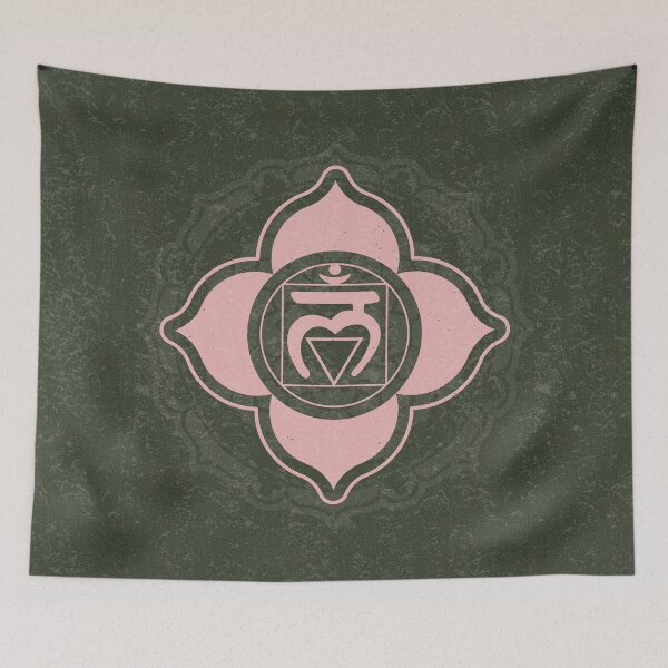 Item preview, Root Chakra Mandala - Pine + Rose designed and sold by Irene Estelle.