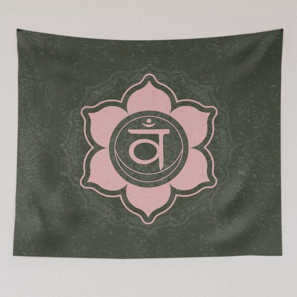 Item preview, Sacral Chakra Mandala - Pine + Rose designed and sold by Irene Estelle.