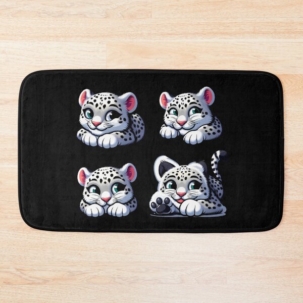 Item preview, Perfect Cute and Angry Snow Leopards designed and sold by Irbisinthebox.