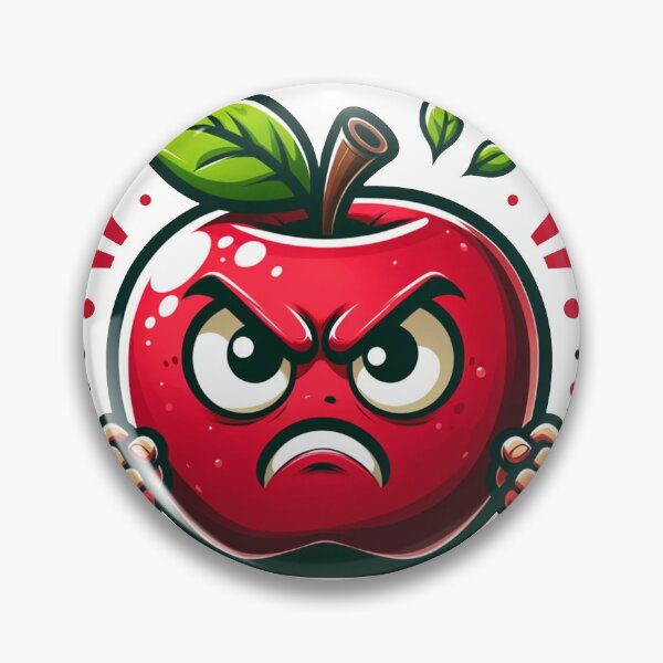 Item preview, angry apple designed and sold by FerdiEverywhere.