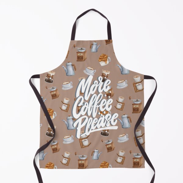 Item preview, More Coffee Please (Pattern) designed and sold by TidyKitchenInc.