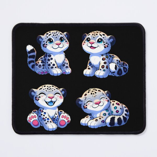 Item preview, Perfect Cute and Angry Snow Leopards designed and sold by Irbisinthebox.