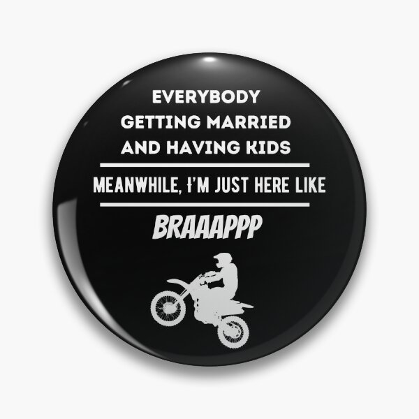 Item preview, I'm Just Here Like Brap Funny Dirt Bike Rider designed and sold by Dailey-FS.