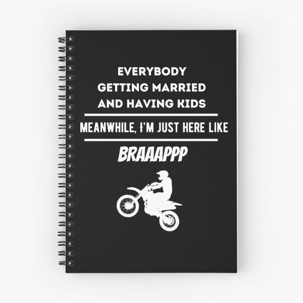 Item preview, I'm Just Here Like Brap Funny Dirt Bike Rider designed and sold by Dailey-FS.