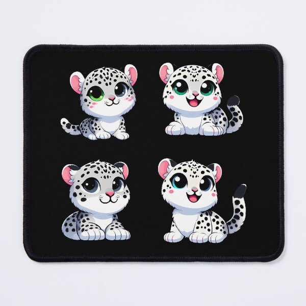 Item preview, Perfect Cute and Angry Snow Leopards designed and sold by Irbisinthebox.