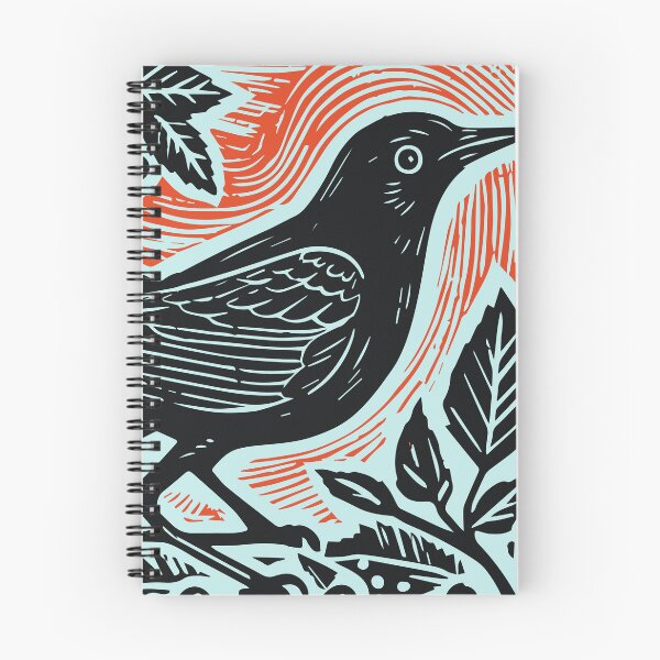 Item preview, Lino Cut Bird designed and sold by Texterns.